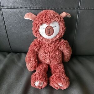 slumberkins copper alpaca kin stuffed animal plush